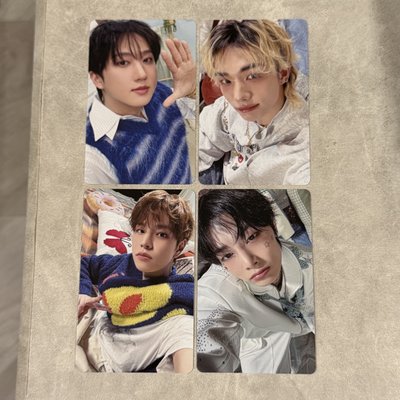 Stray Kids 6期飯咪 滿額卡、膠帶卡、立牌、語音娃
