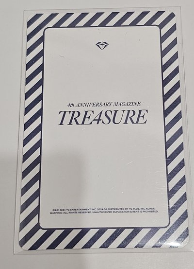 TREASURE 4th ANNIVERSARY MAGAZINE HARUTO 🦋