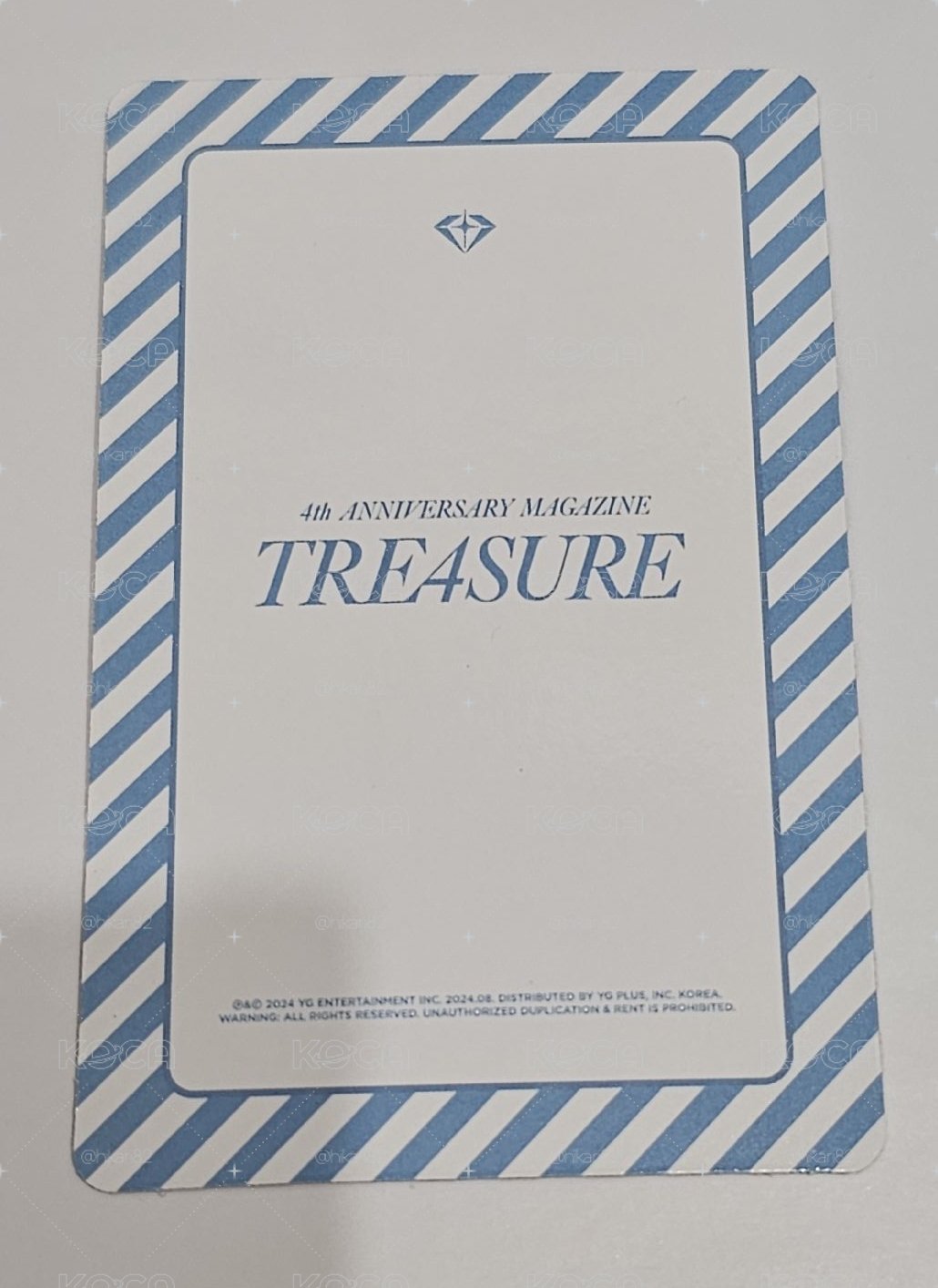 TREASURE 4th ANNIVERSARY MAGAZINE HARUTO 🦋