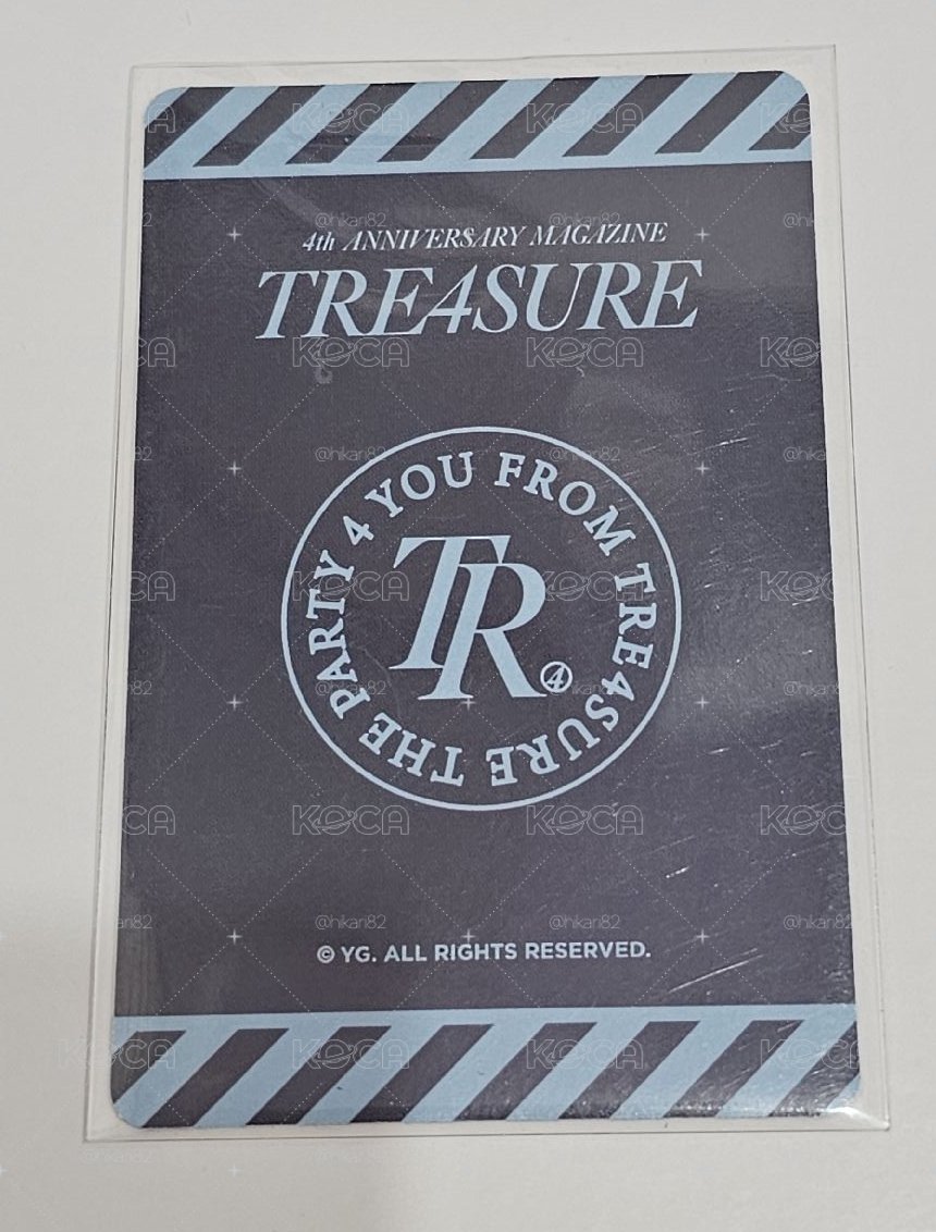TREASURE 4th ANNIVERSARY MAGAZINE HARUTO 🦋