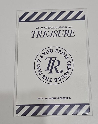 TREASURE 4th ANNIVERSARY MAGAZINE HARUTO 🦋