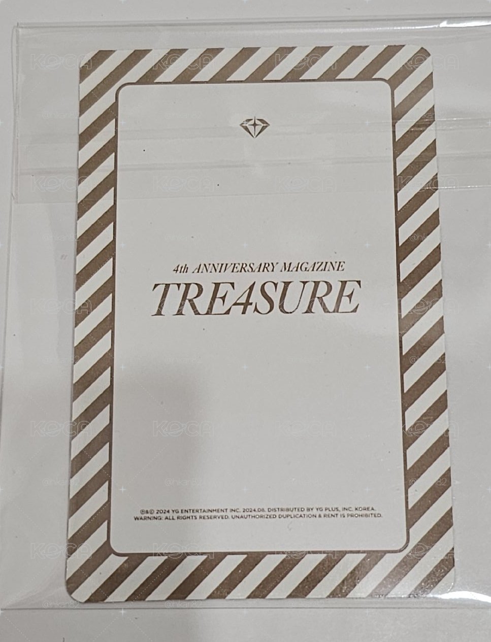 TREASURE 4th ANNIVERSARY MAGAZINE HARUTO 🦋