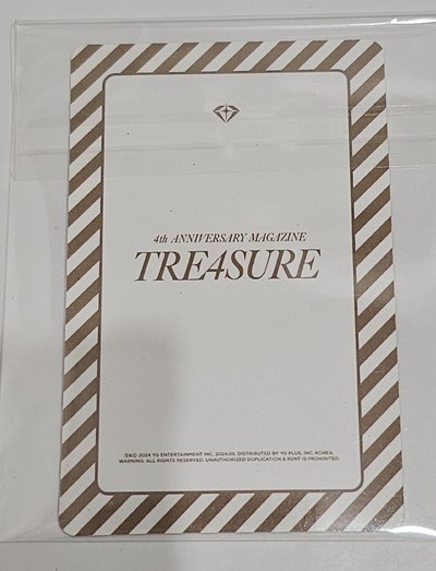 TREASURE 4th ANNIVERSARY MAGAZINE HARUTO 🦋