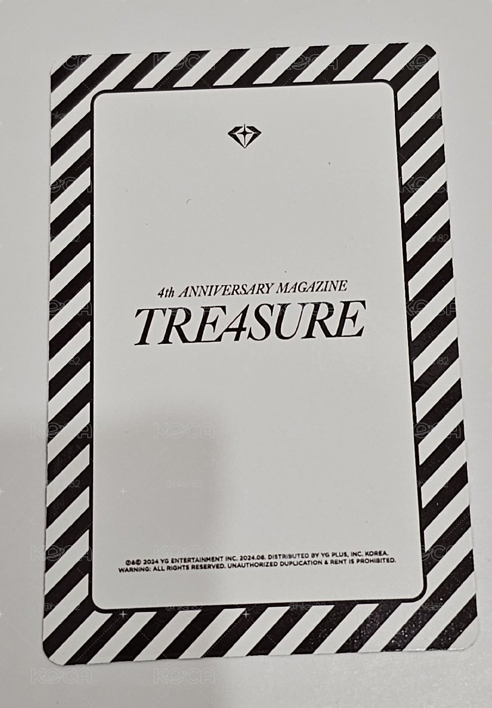 TREASURE 4th ANNIVERSARY MAGAZINE HARUTO 🦋