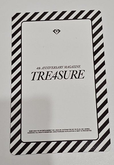TREASURE 4th ANNIVERSARY MAGAZINE HARUTO 🦋