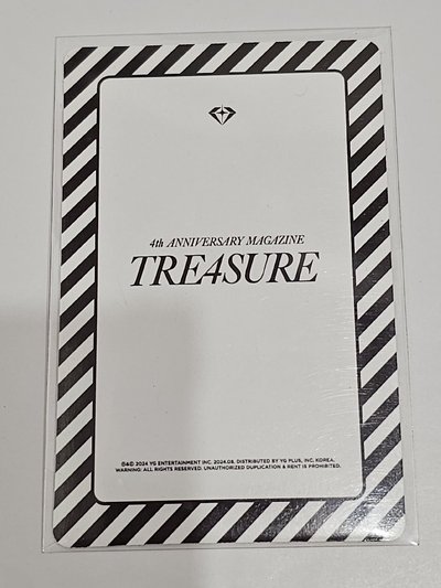 TREASURE 4th ANNIVERSARY MAGAZINE HARUTO 🦋