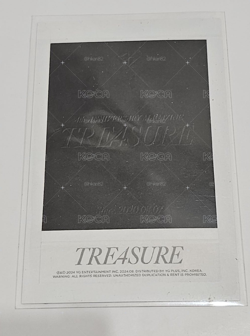 TREASURE 4th ANNIVERSARY MAGAZINE HARUTO 🦋