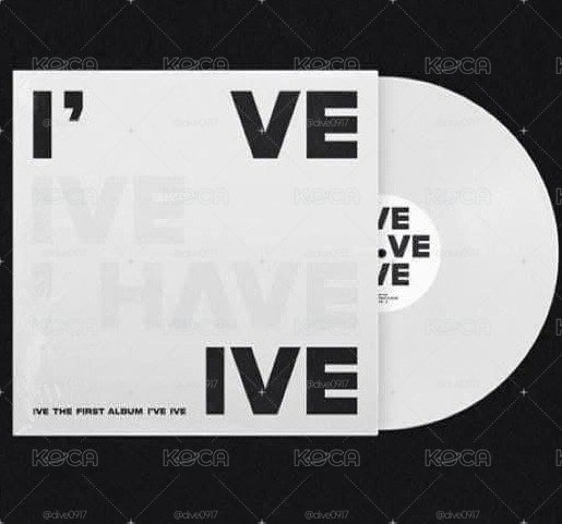 IVE 正規一 I've IVE 白膠唱片 LP 黑膠