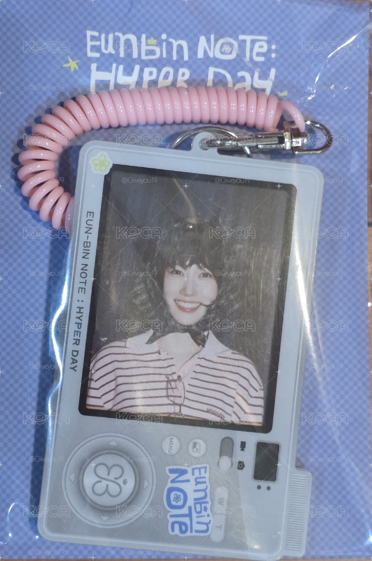 朴恩斌 Eunbin Note: Hyper Day 壓克力小卡套組