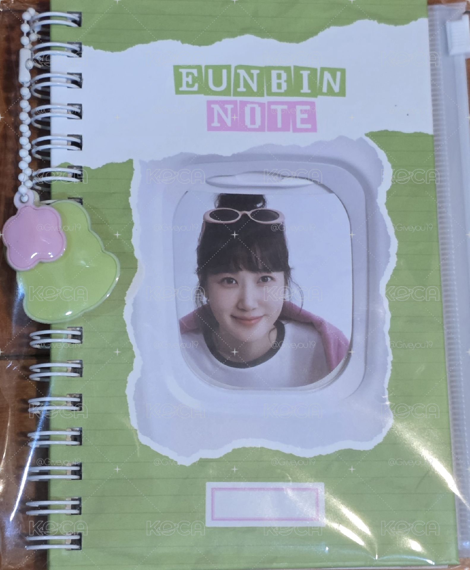 朴恩斌 BINGO-ON EUNBIN NOTE 筆記本