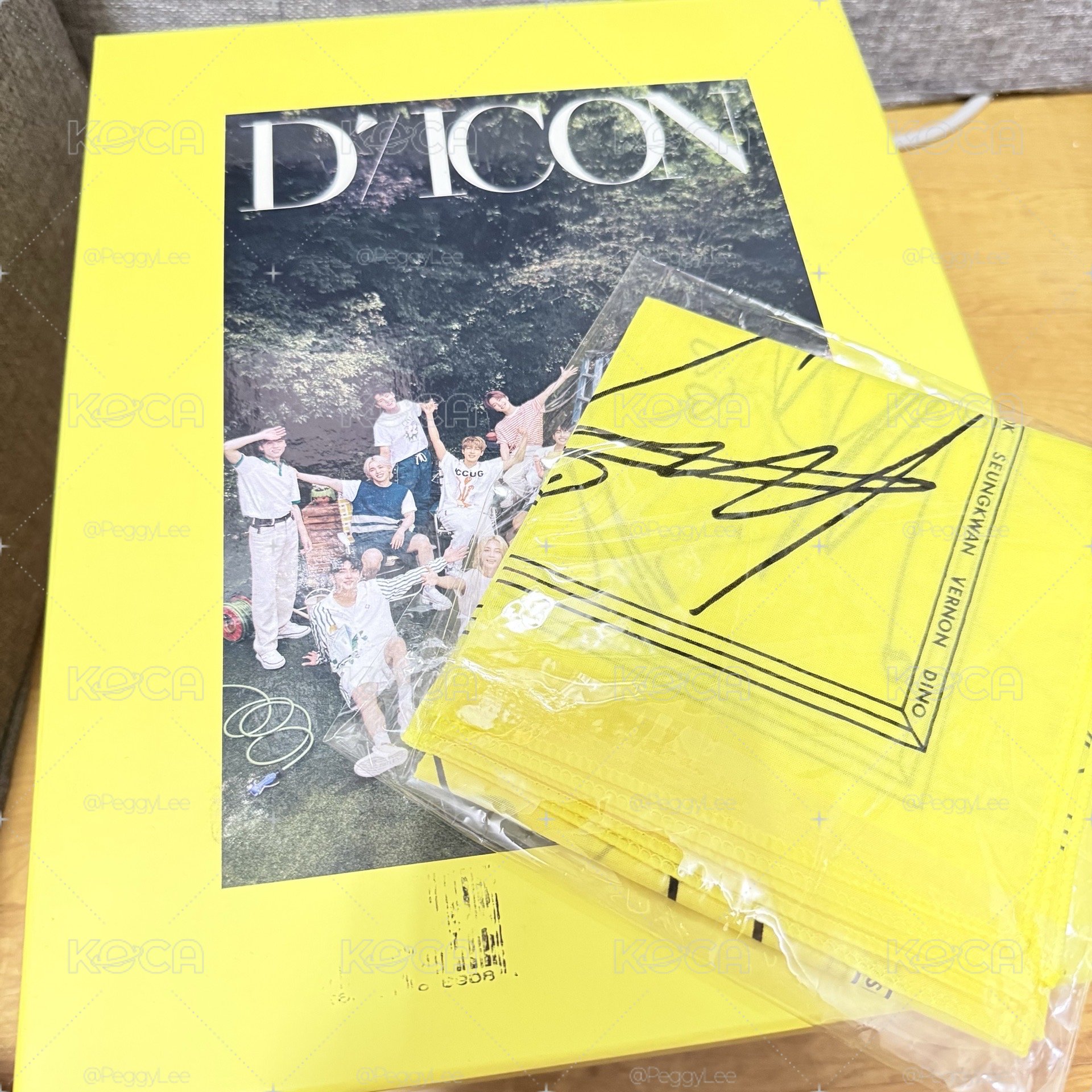 21’DICON 寫真集  團體 絲巾