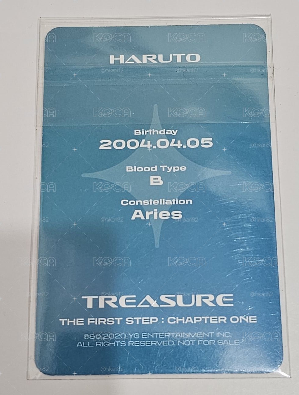 TREASURE THE FIRST STEP:CHAPTER ONE HARUTO 🦋