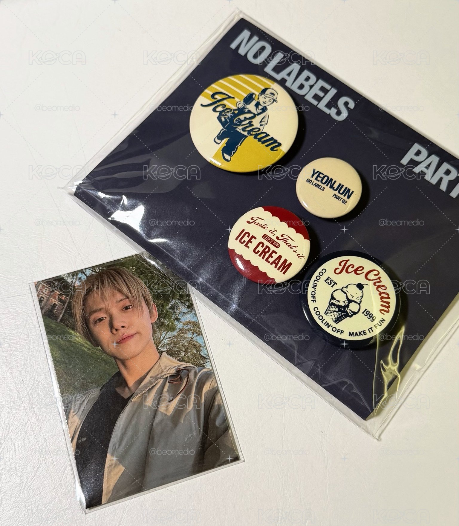 NO LABELS PART 02 快閃周邊 徽章 滿額卡