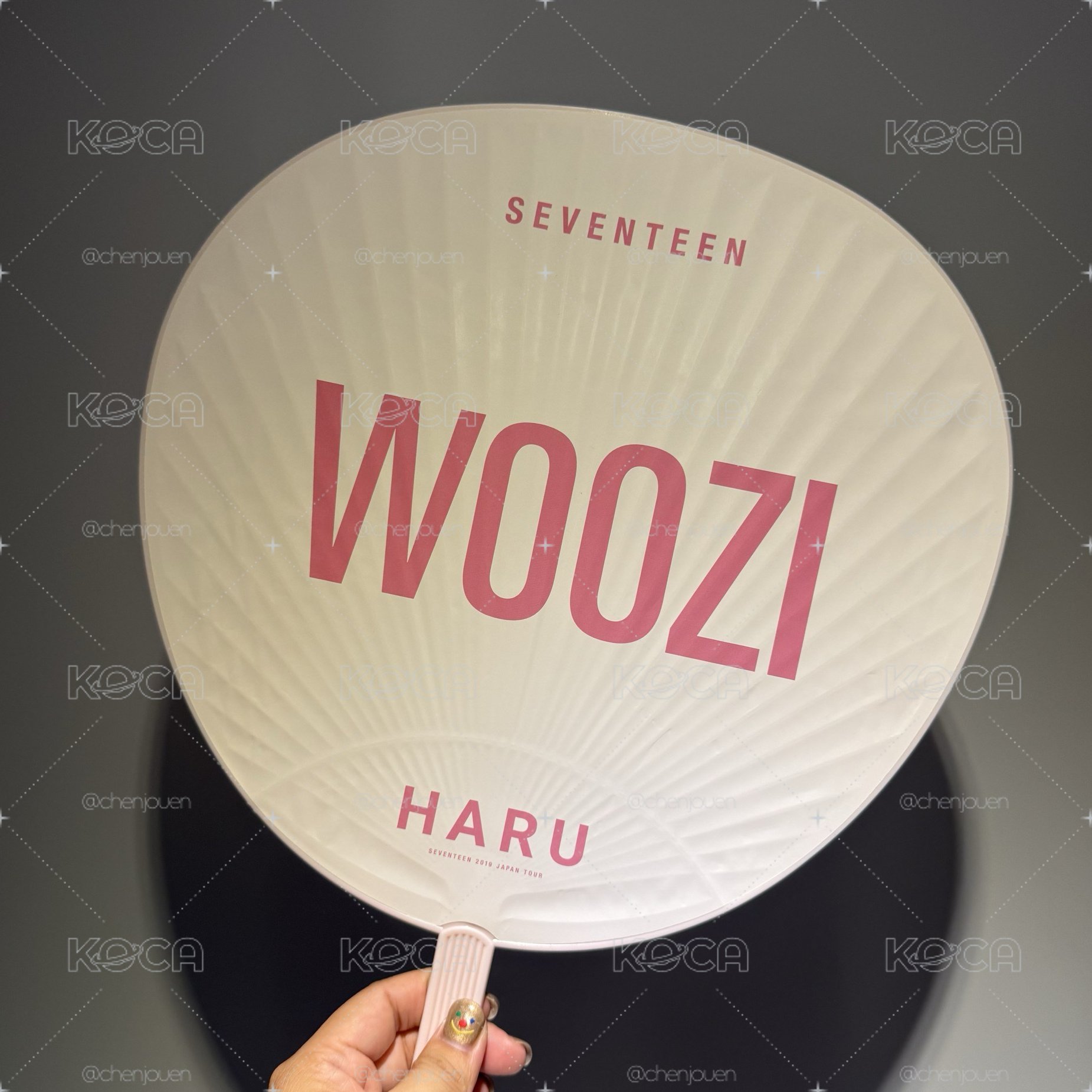 2019 HARU 扇子｜WOOZI (原袋)