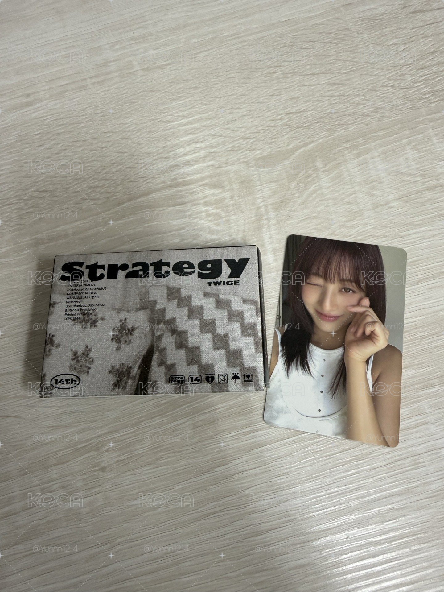 TWICE STRATEGY 電子專 已拆全專