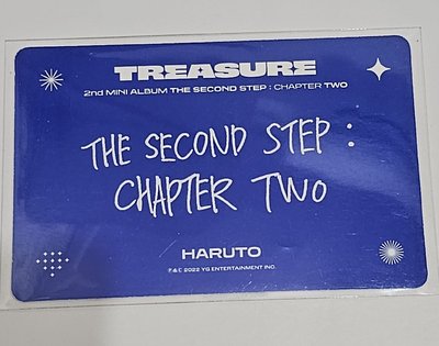 TREASURE THE SECOND STEP:CHAPTER TWO HARUTO 🦋