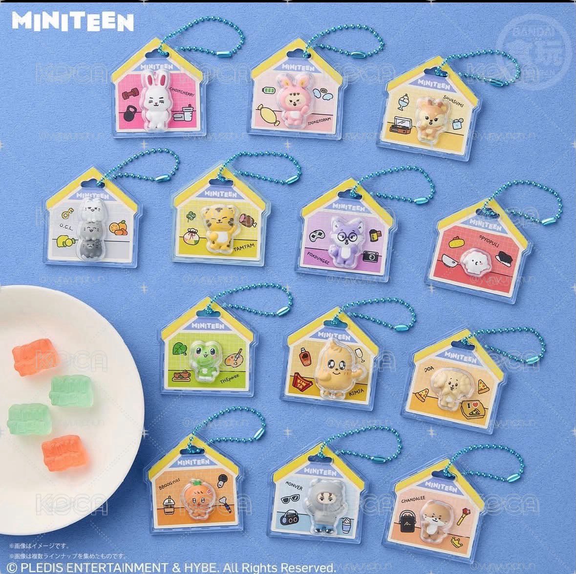 SEVENTEEN MINITEEN食玩 漢圓八
