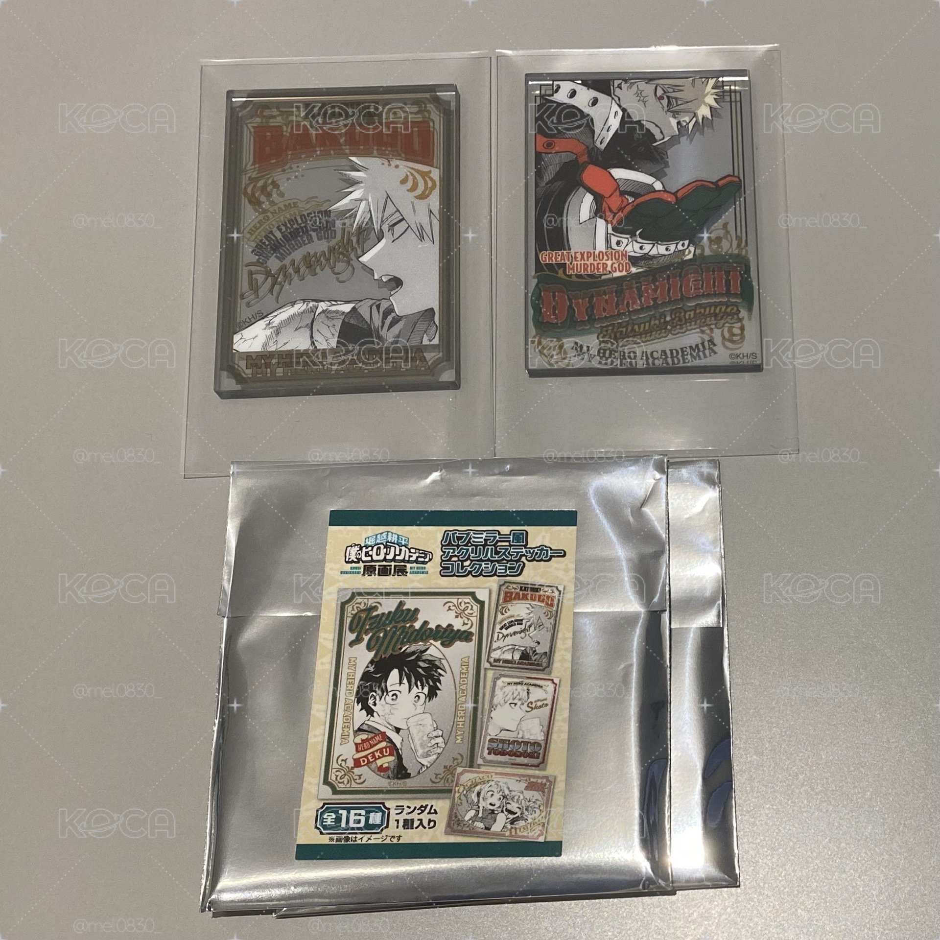 鏡面貼紙一組