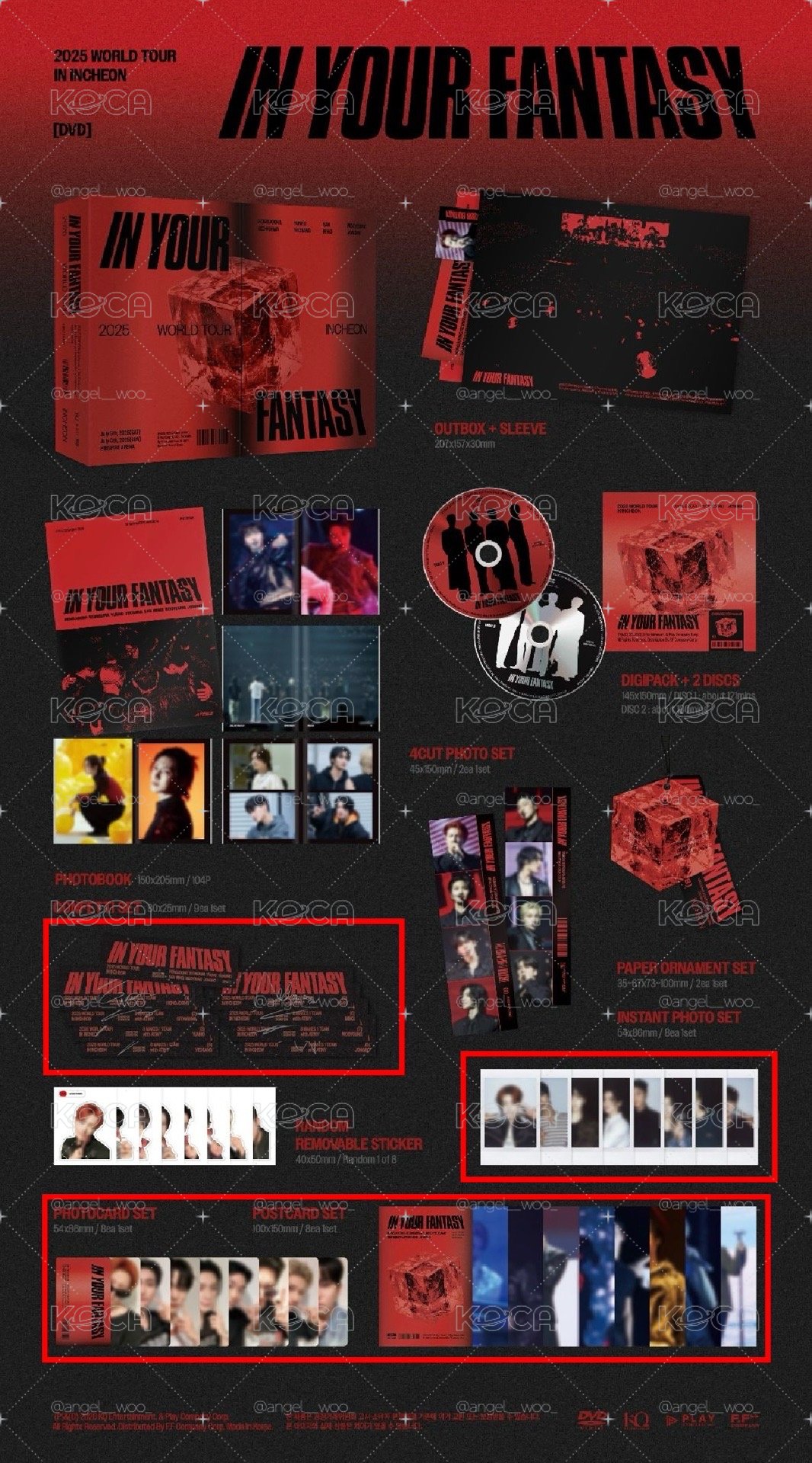 ATEEZ IYF仁川 playcode+DVD 個人set拆售