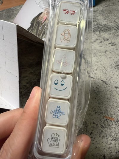 快閃店印章明信片組