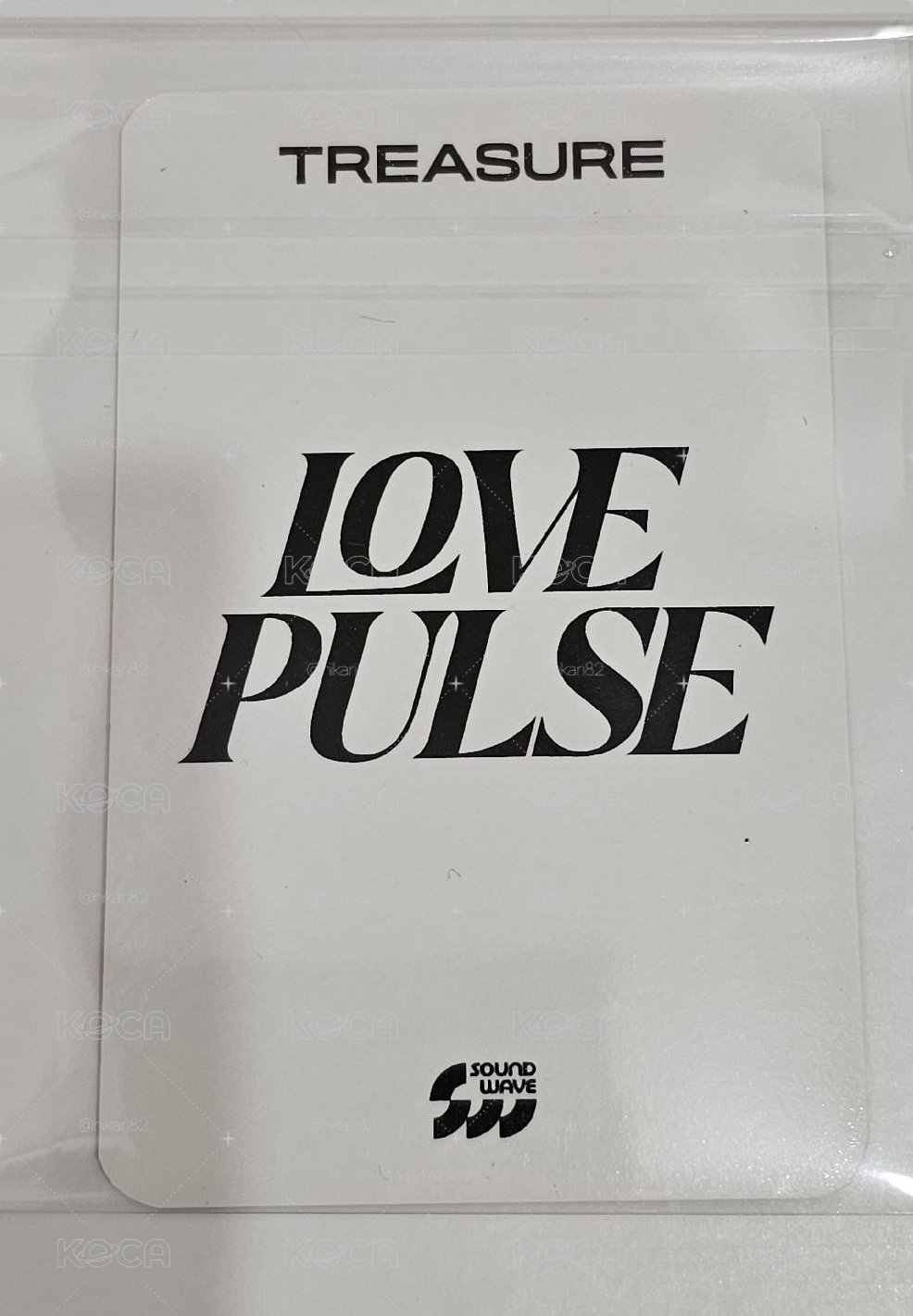 TREASURE 3rd MINI ALBUM  [ LOVE PULSE ]  HARUTO 🦋