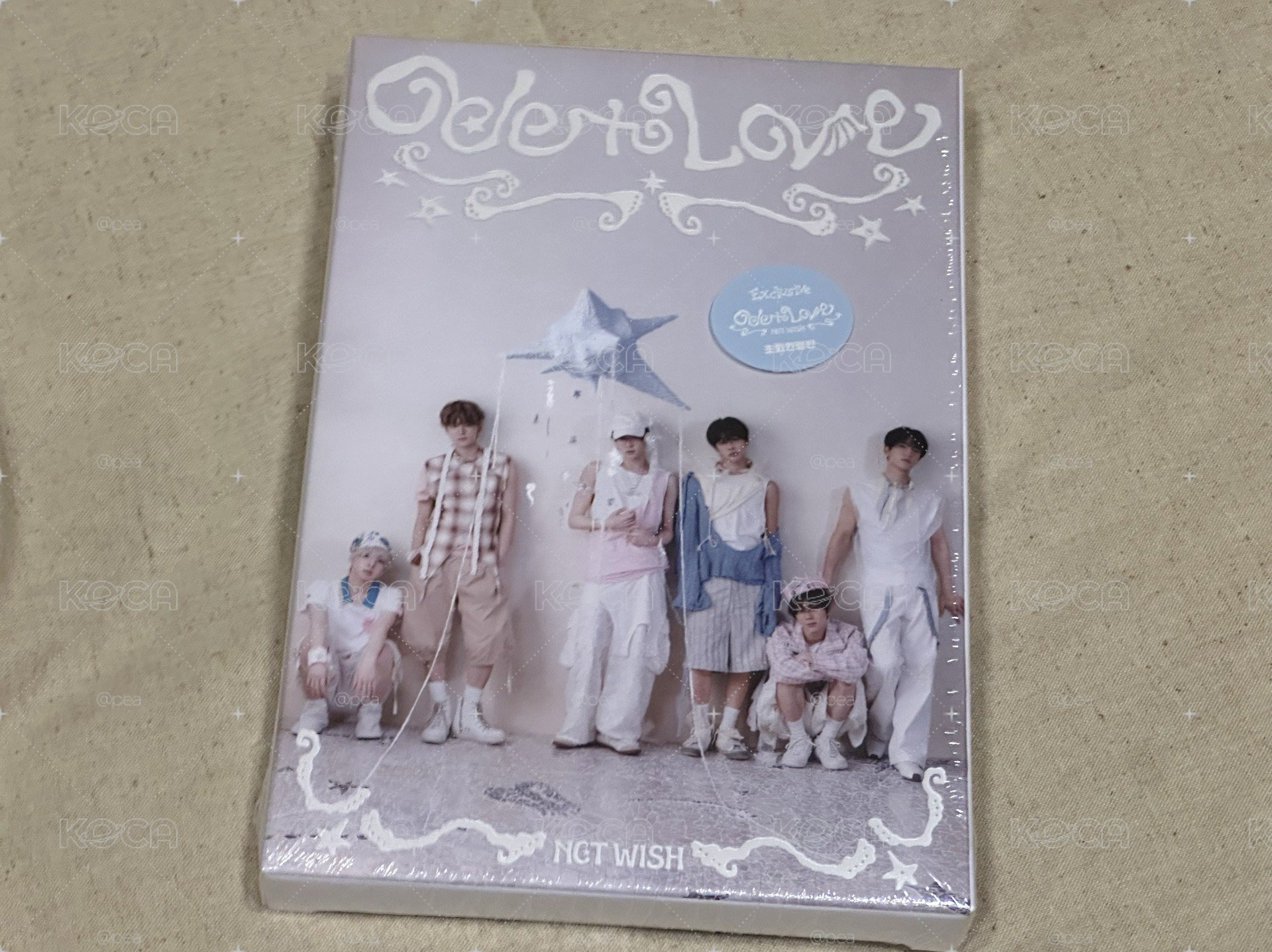 ODE TO LOVE初回未拆
