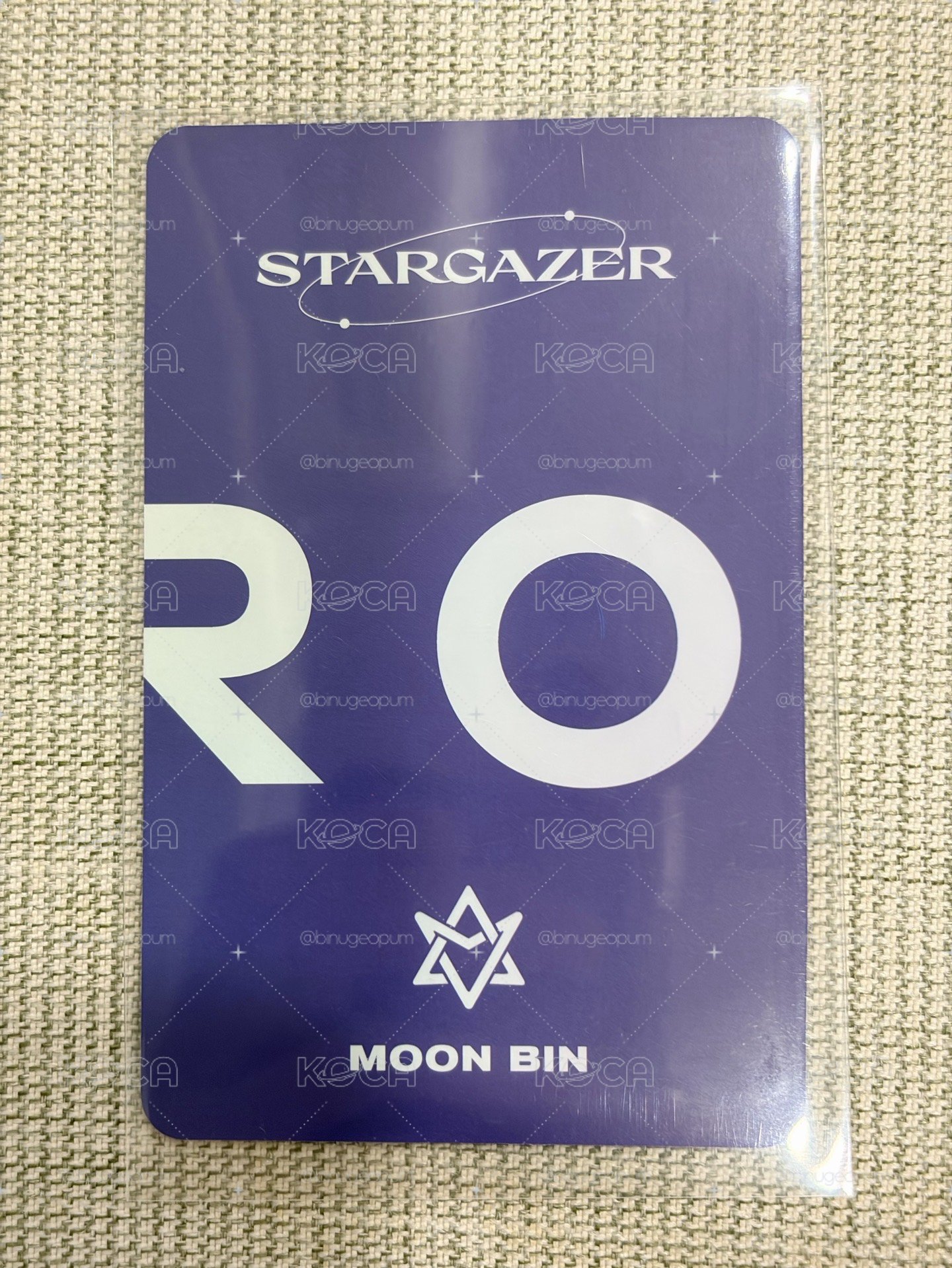ASTRO 文彬演唱會小卡