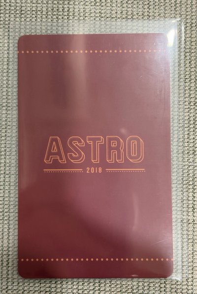 ASTRO 文彬 年曆小卡