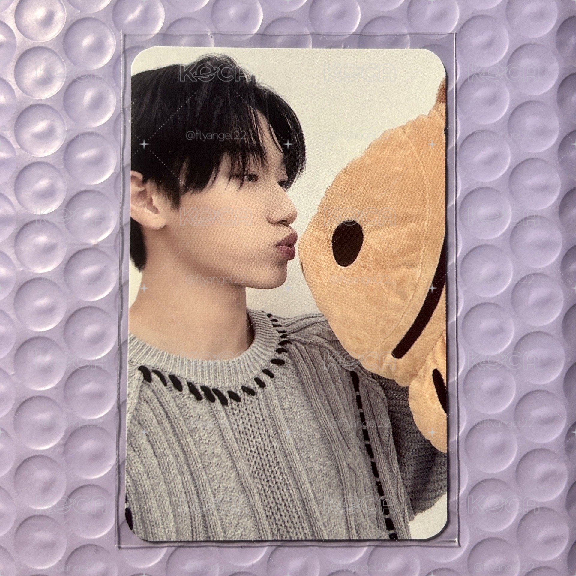 ATEEZ 崔傘鯛魚燒 幸運卡