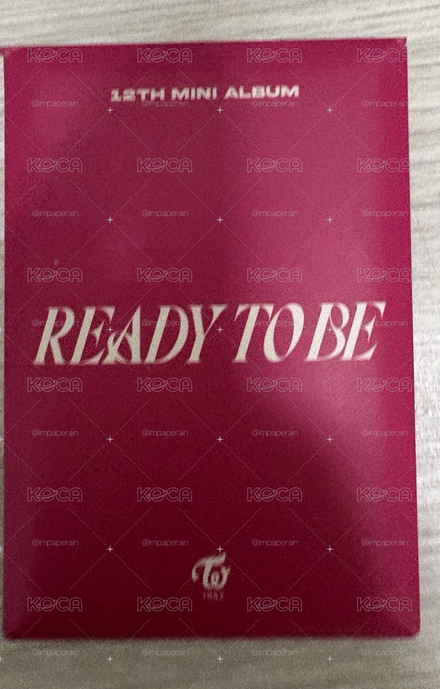 READY TO BE整套預購禮紅版