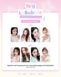 2026 FIFTY FIFTY Asia Fancon Tour [Still LoBubble] 首爾入場卡