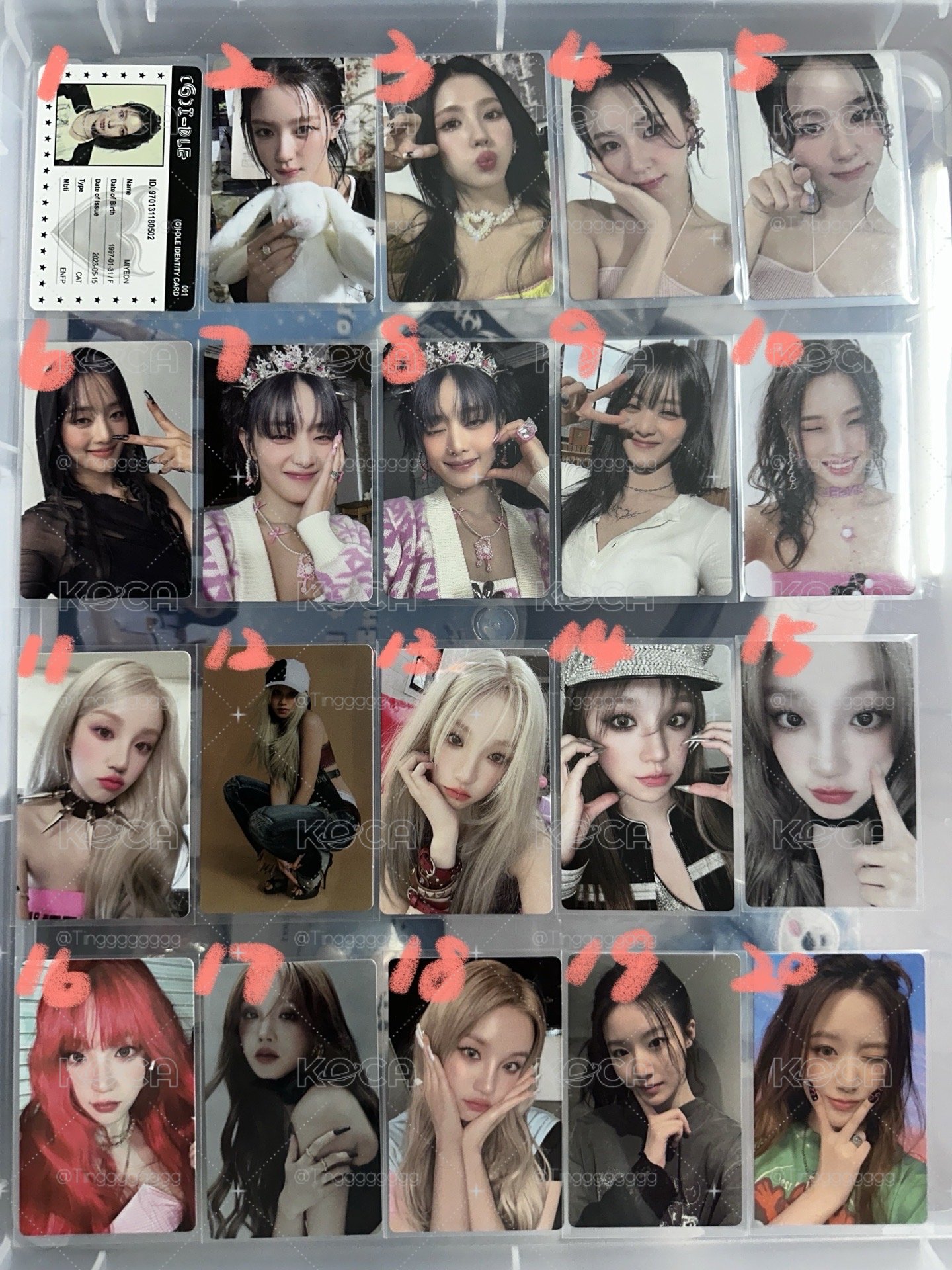 i-dle 專卡