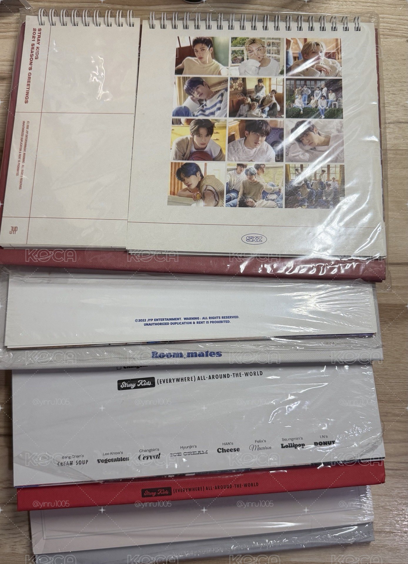 SKZ 桌曆 2021-2024