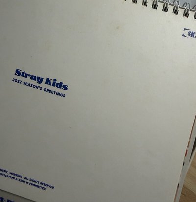 SKZ 桌曆 2021-2024