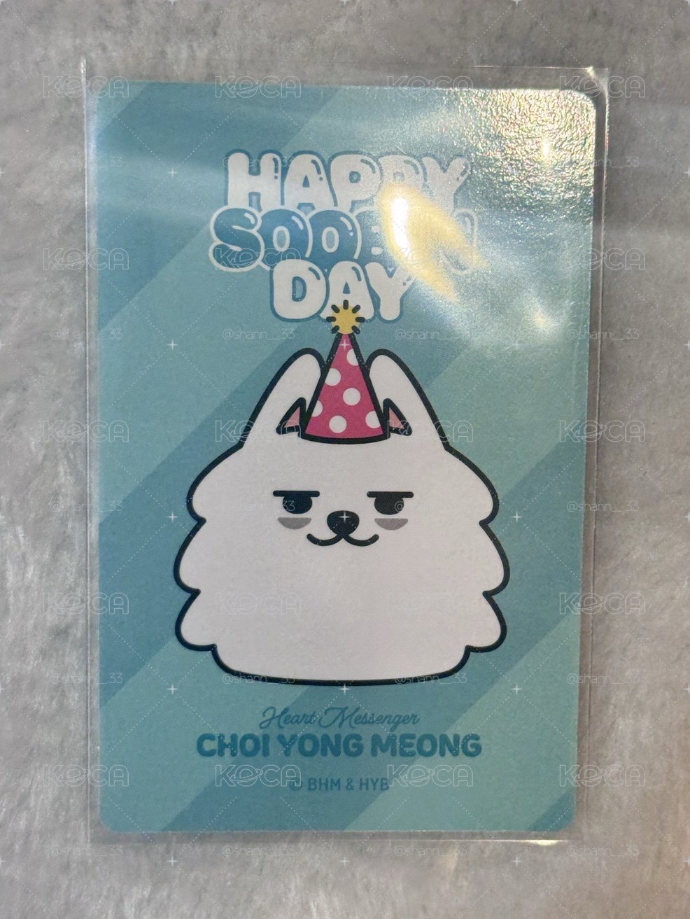 秀彬生日禮小卡 送台北場星星⭐️