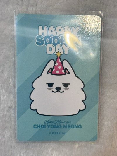 秀彬生日禮小卡 送台北場星星⭐️
