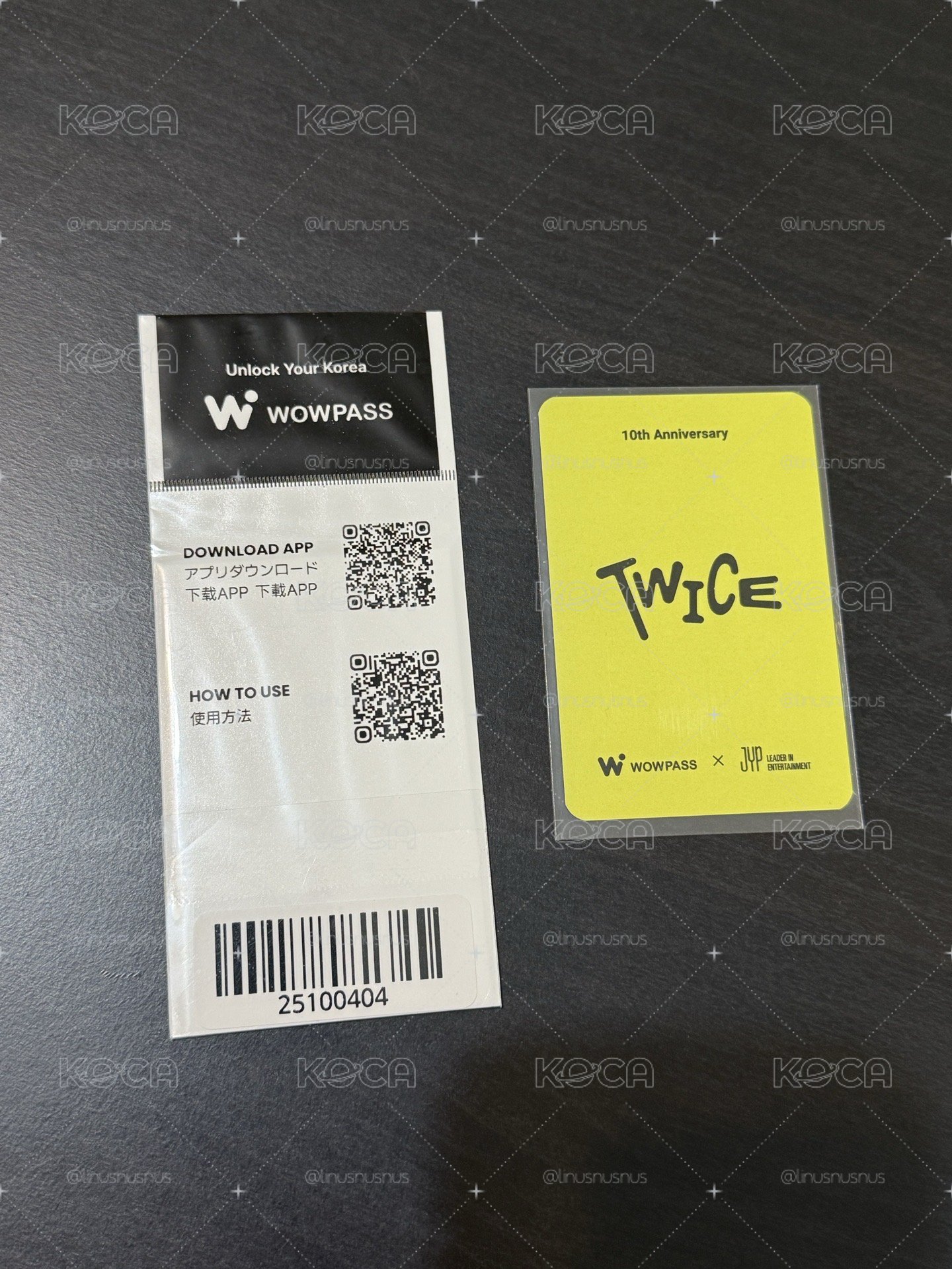TWICE WOWPASS 2.0 交通卡 紗 WOWPASS 2.0 周邊卡 娜