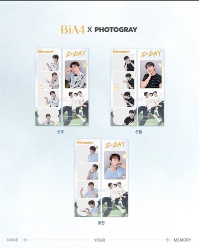 PHOTOGRAY X B1A4人生四格空拍代印 📸 （無電子檔）