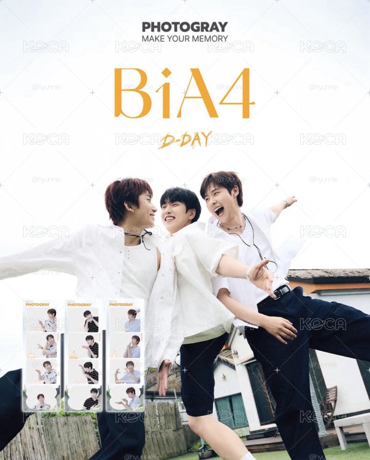 PHOTOGRAY X B1A4人生四格空拍代印 📸 （無電子檔）