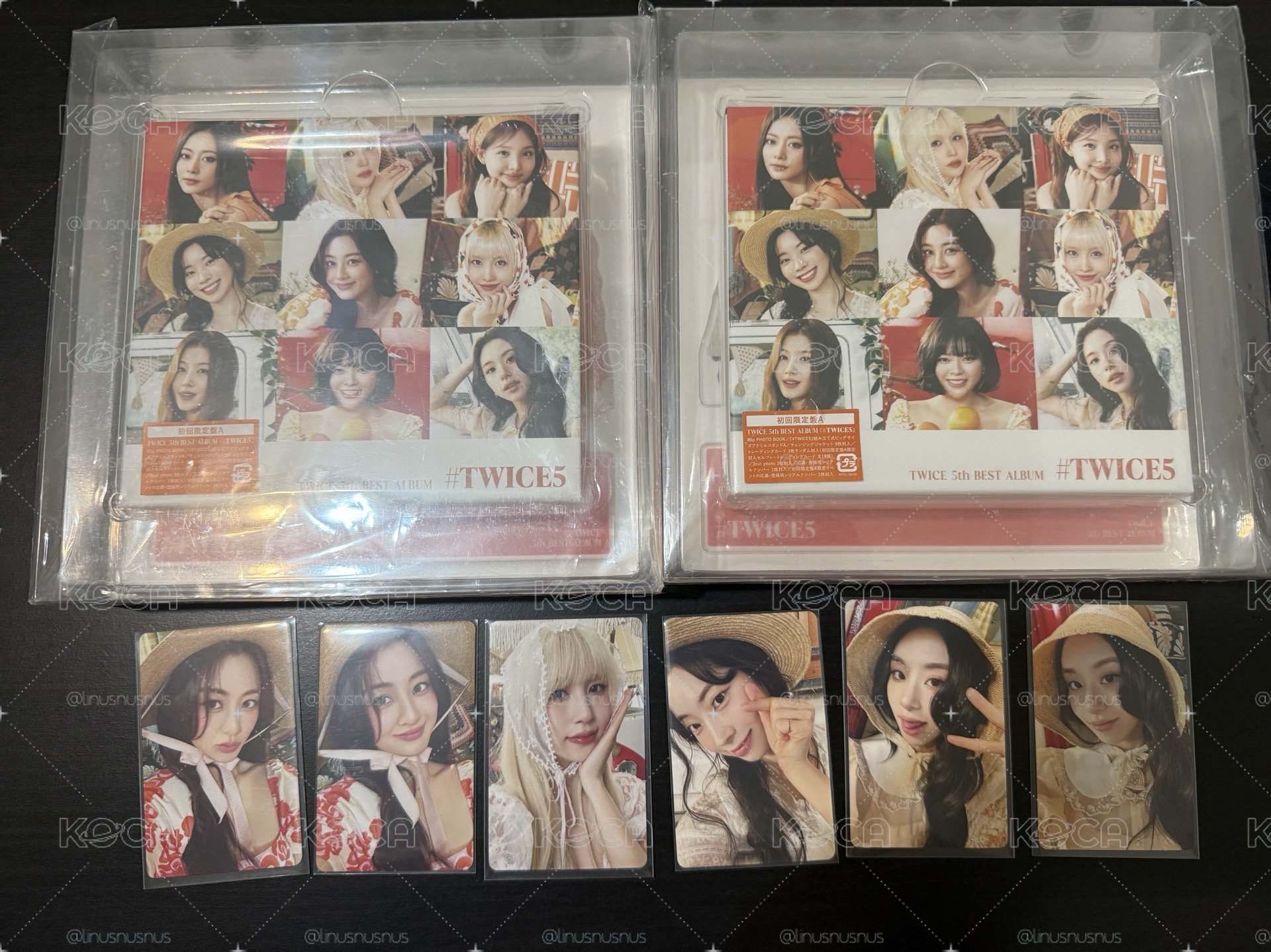 TWICE JP精選五 專輯卡 初回限定A