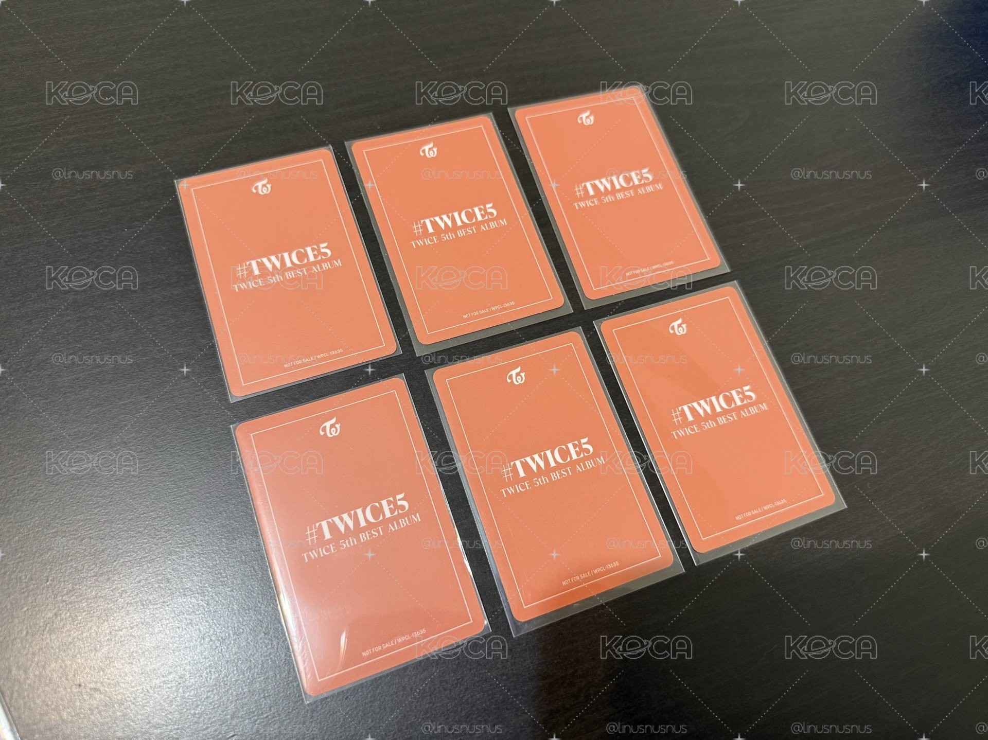 TWICE JP精選五 專輯卡 初回限定A