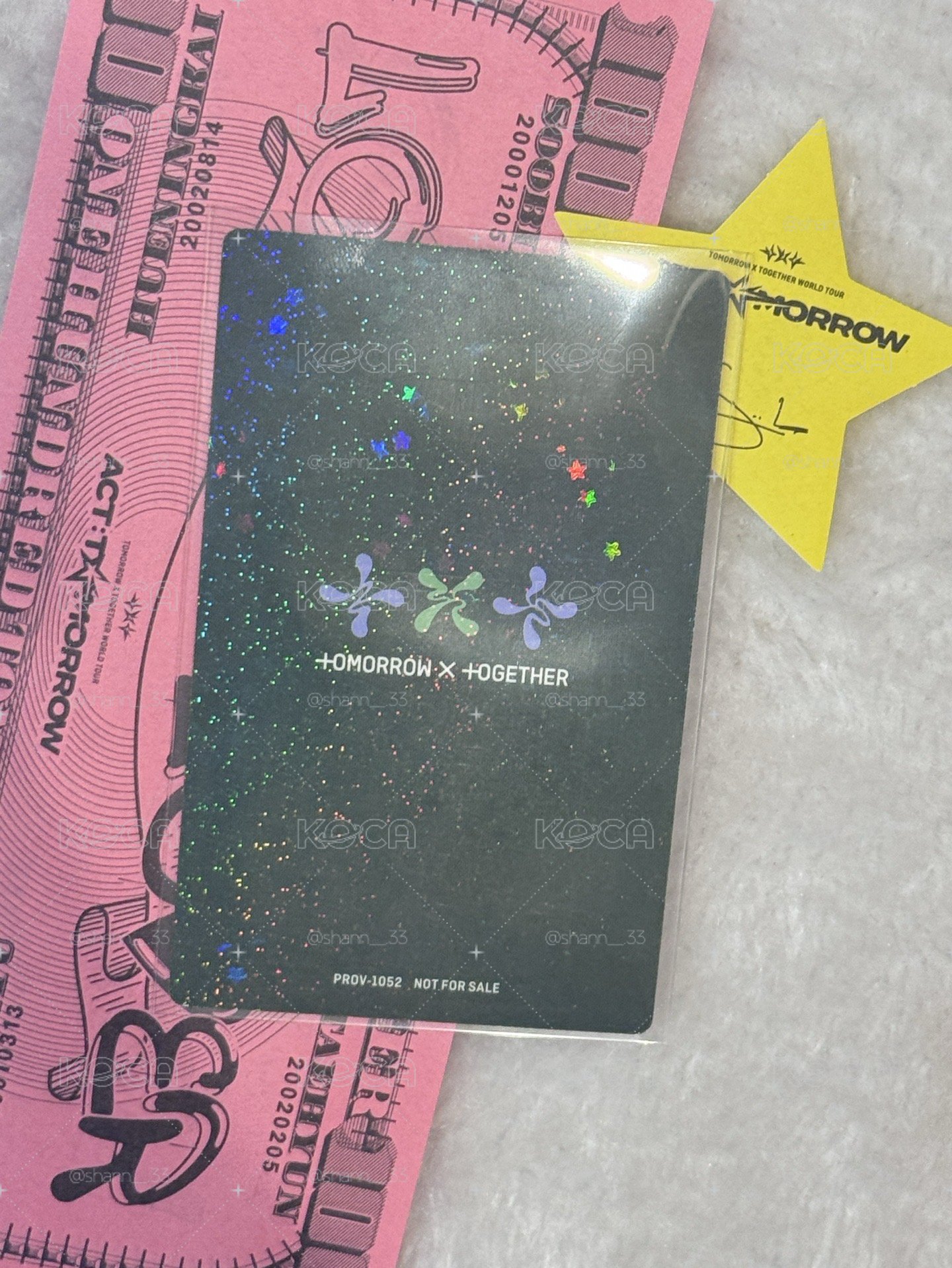 萌萌抿嘴彬 送台北場紙鈔+星星