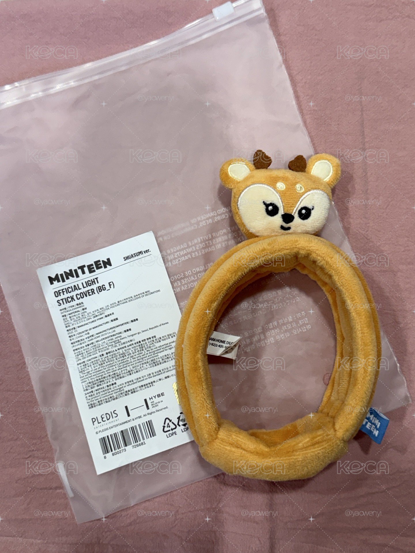 MINITEEN SHUASUM 手燈套