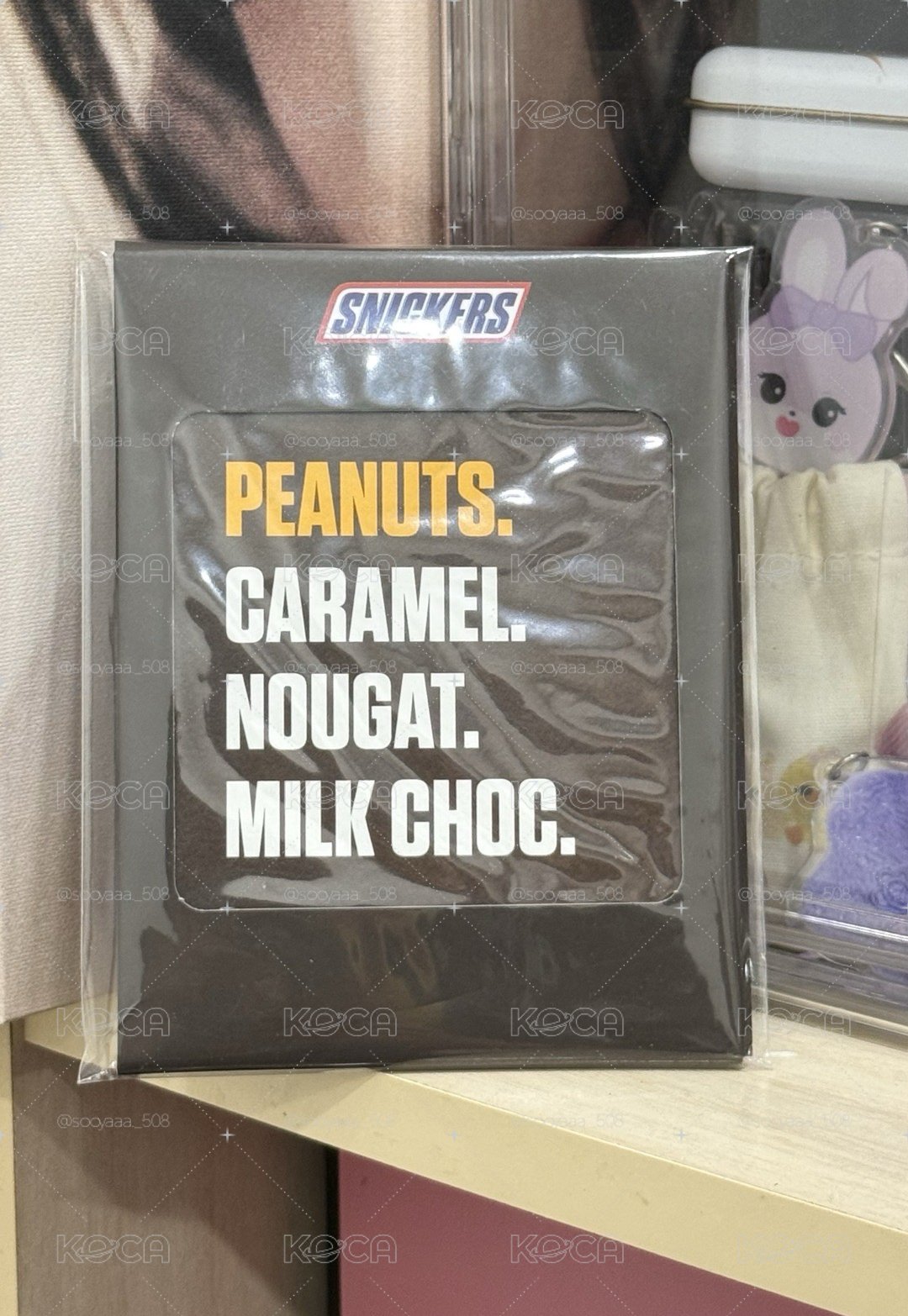 mingyu 士力架SNICKERS 明信片