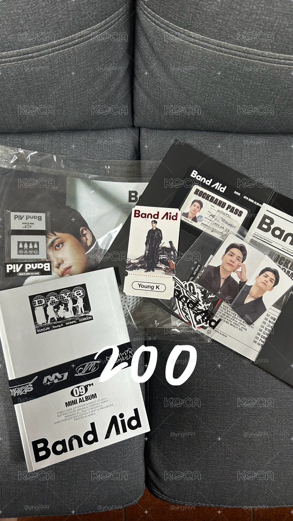 DAY6 迷九 Band Aid 迷九 Rock Band Ver全專