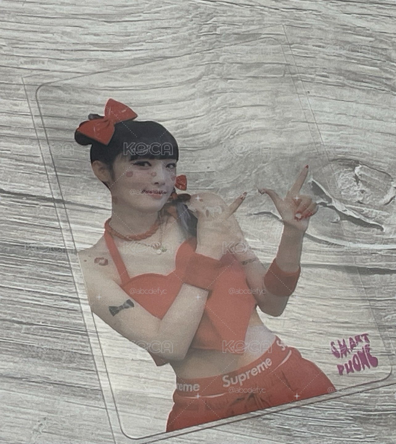 yena smartphone專輯透卡