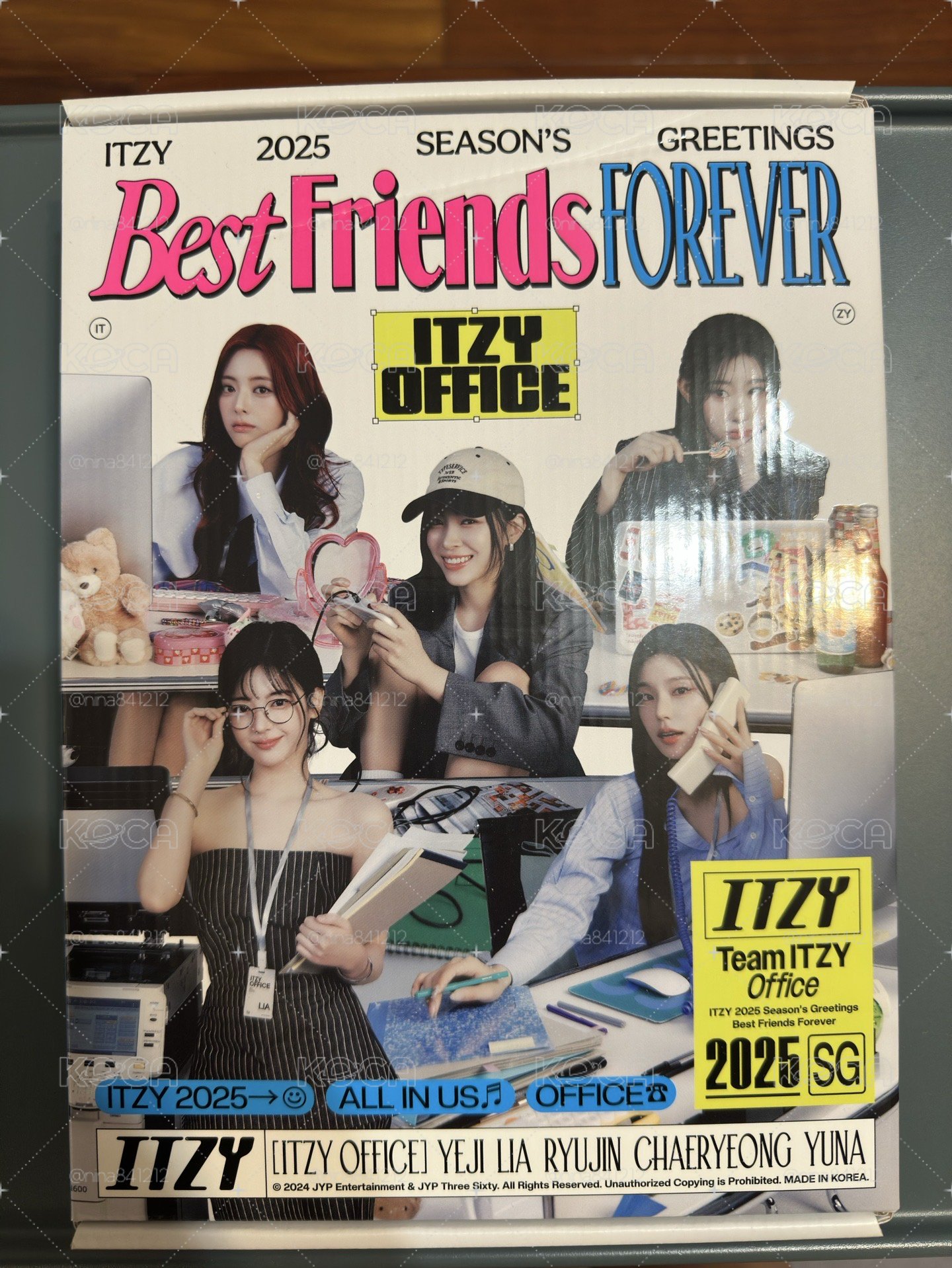 ITZY 2025 年曆
