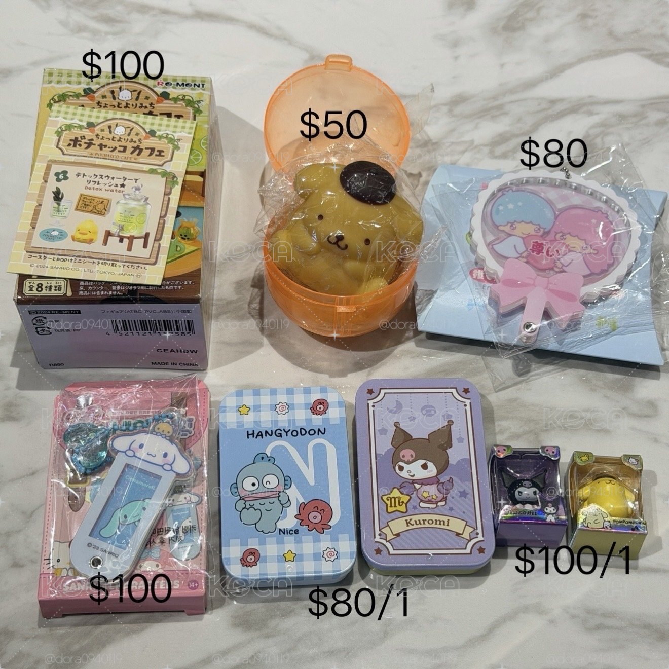 🎀三麗鷗官方周邊出清 可點進來看細圖