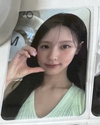 代言卡 比心麵