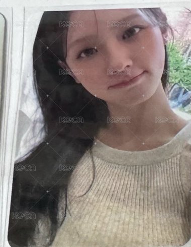 代言卡 歪頭